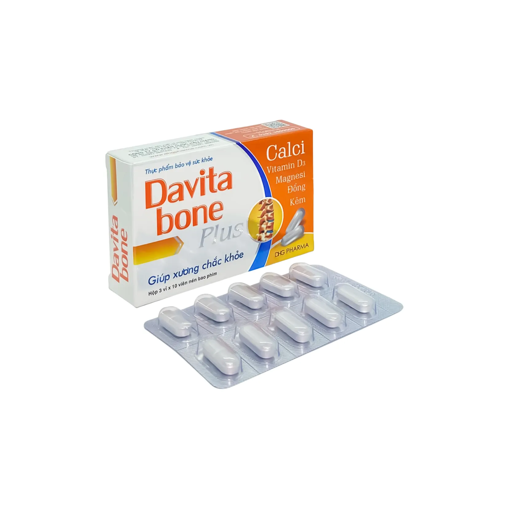 Thực phẩm bảo vệ sức khỏe Davita Bone Plus (30 viên) 2