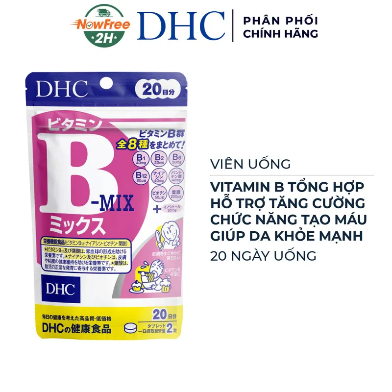 Thực Phẩm Bảo Vệ Sức Khỏe DHC Vitamin B Mix