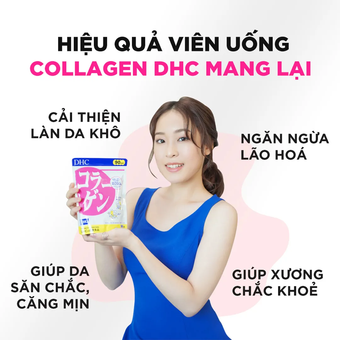 Thực Phẩm Bảo Vệ Sức Khỏe DHC Dạng Viên Uống Collagen (New) 30 Ngày 5