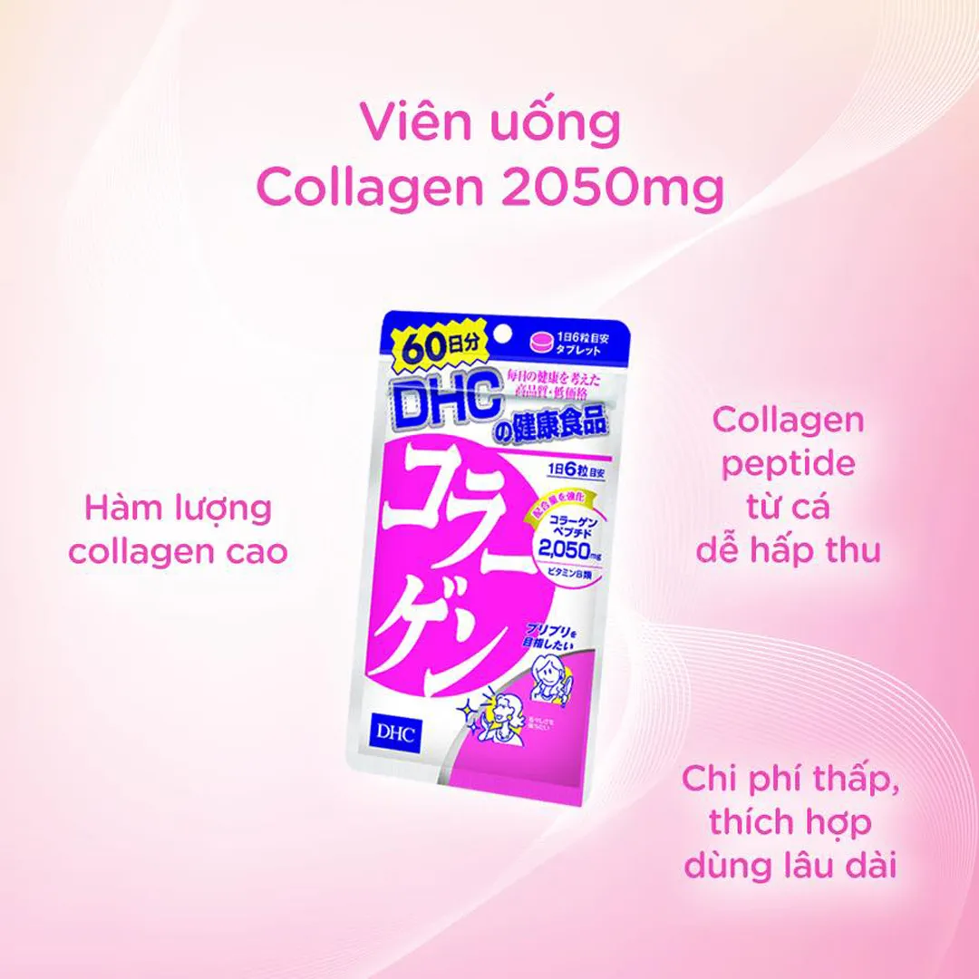 Thực Phẩm Bảo Vệ Sức Khỏe DHC Dạng Viên Uống Collagen (New) 30 Ngày 7