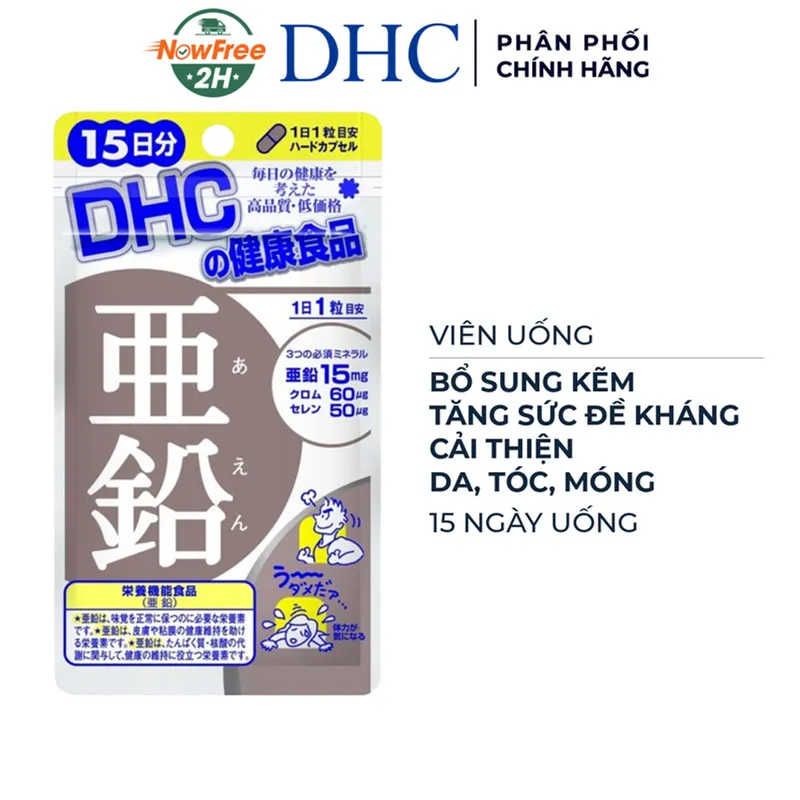 Thực Phẩm Bảo Vệ Sức Khỏe DHC Zinc