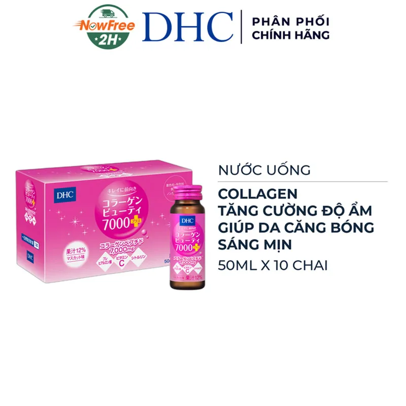Thực Phẩm Bảo Vệ Sức Khỏe DHC Collagen Beauty 7000 Plus 2