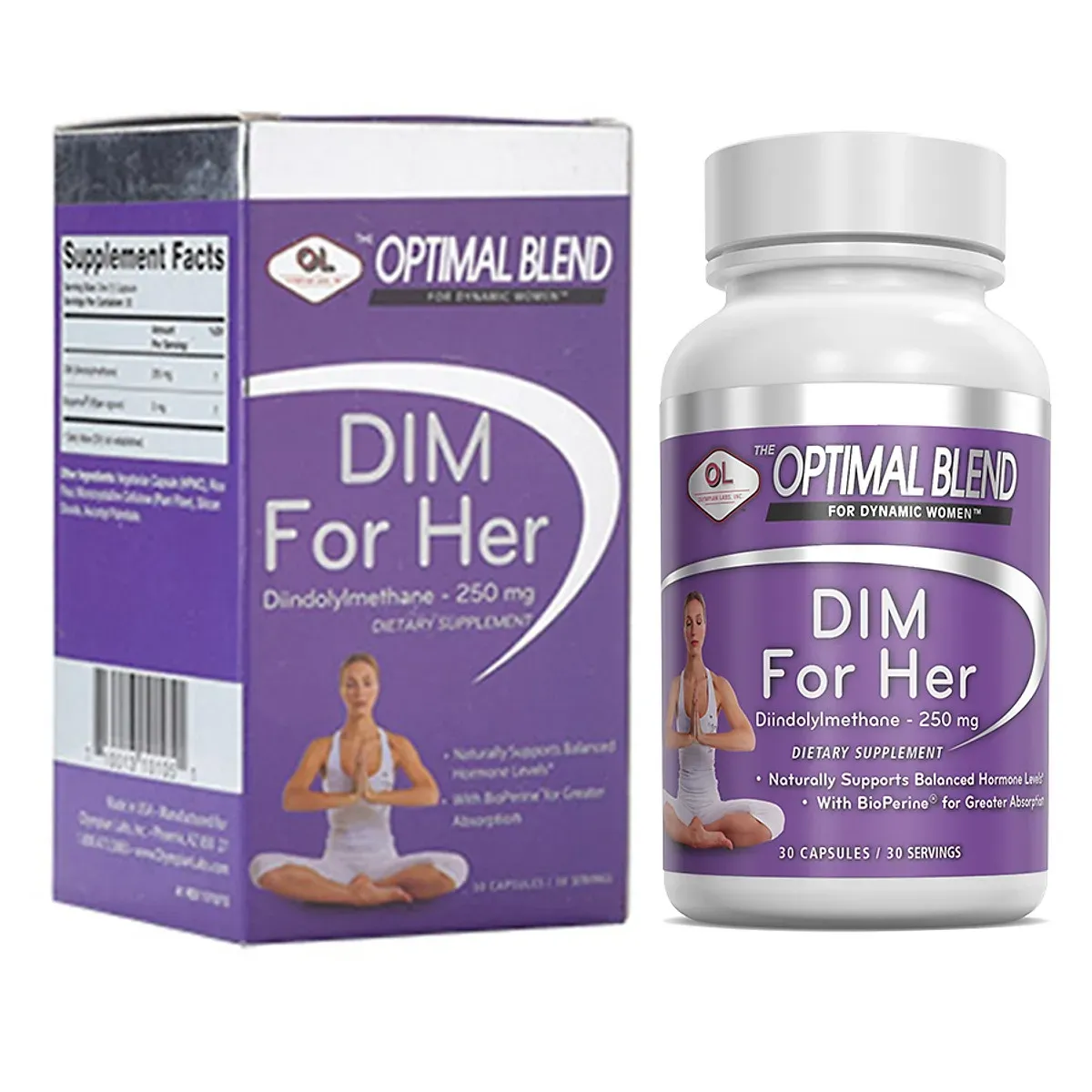 Thực phẩm bảo vệ sức khỏe Dim For Her 250mg (30 viên) 3