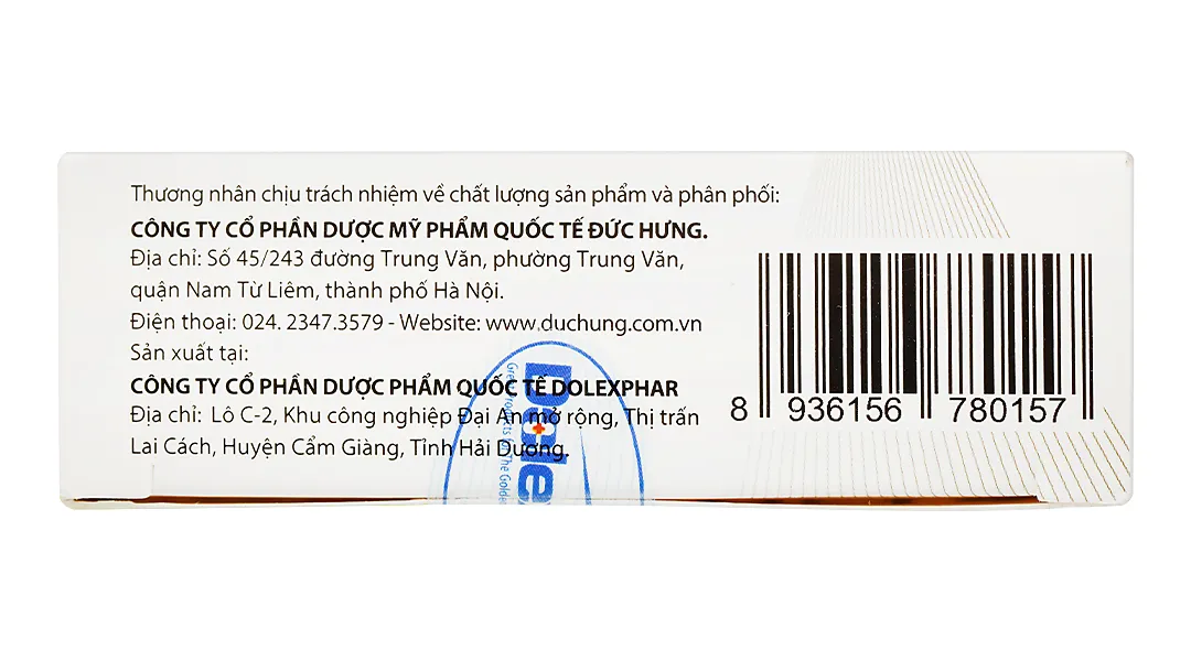 Thực phẩm bảo vệ sức khỏe Diosmin Chiba hộp 30 viên 6