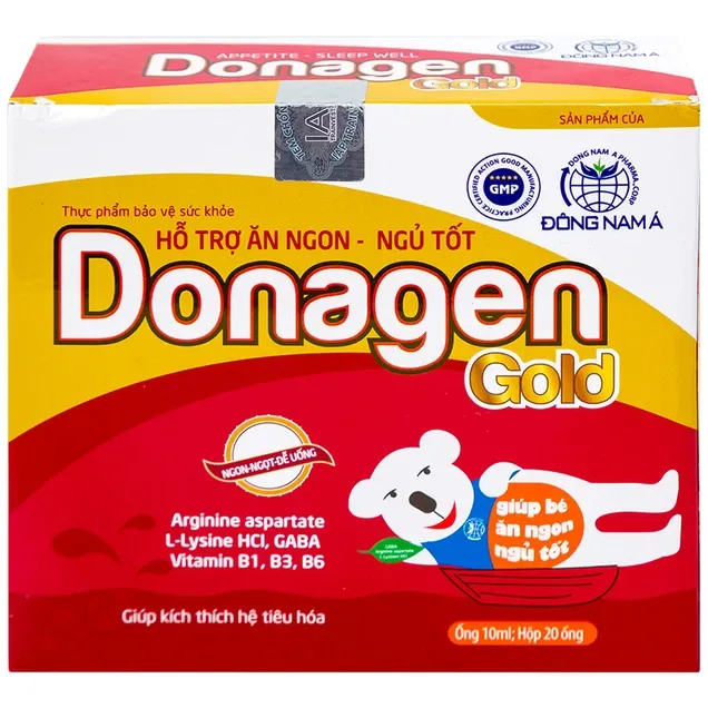 Thực phẩm bảo vệ sức khỏe DONAGEN GOLD (20 ống)