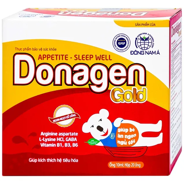 Thực phẩm bảo vệ sức khỏe DONAGEN GOLD (20 ống) 5