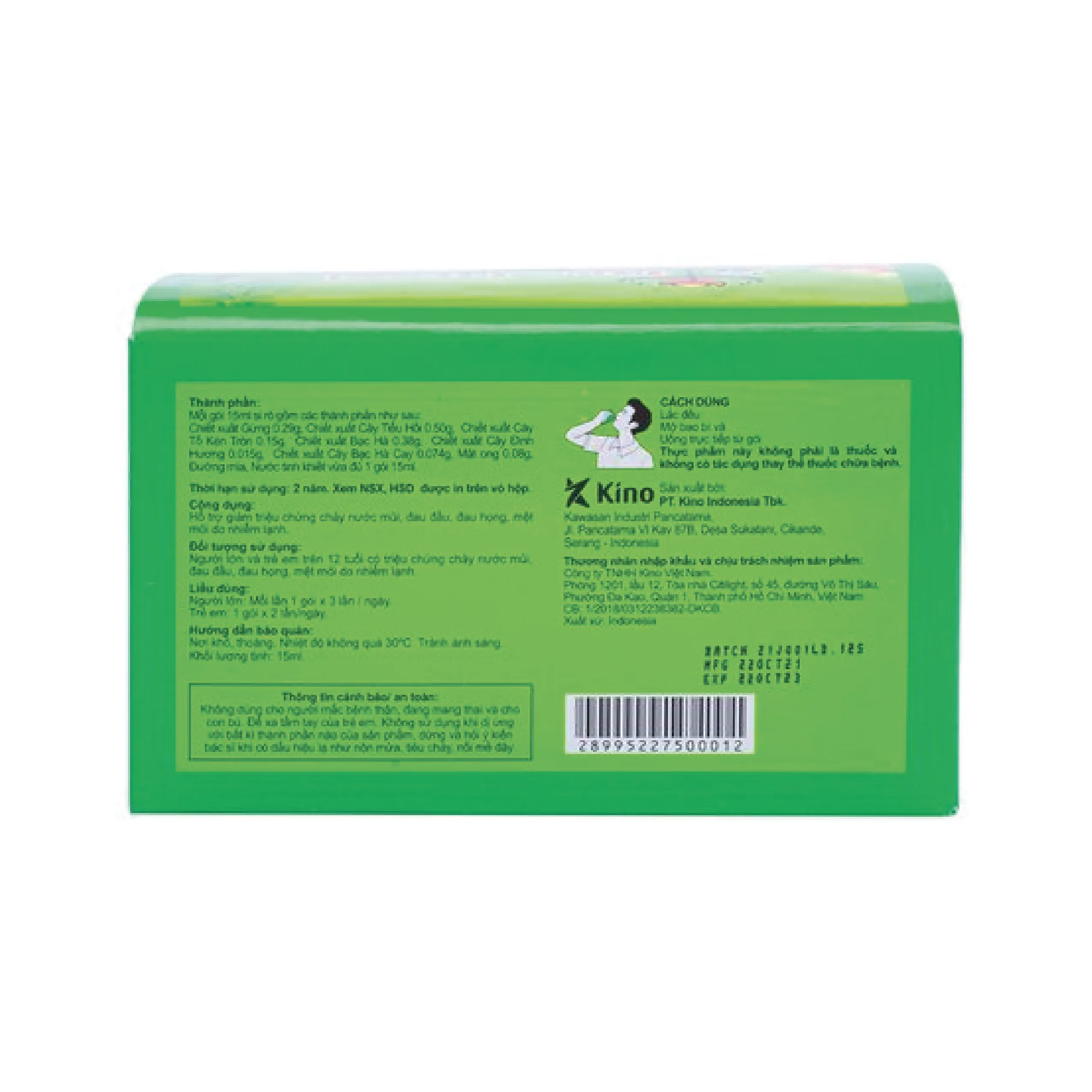Thực Phẩm Bảo Vệ Sức Khỏe Dua Dewi (12 gói) 3