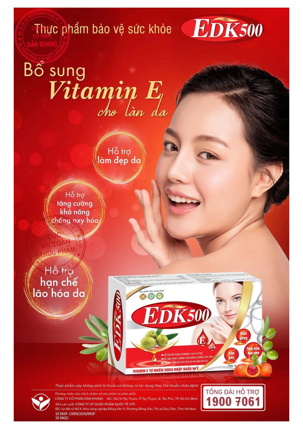 Thực phẩm bảo vệ sức khỏe EDK500 9