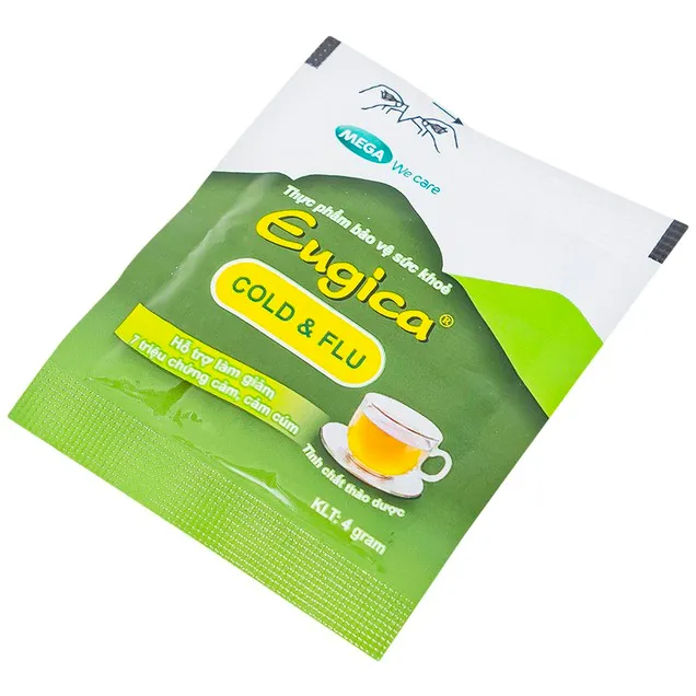 Thực phẩm bảo vệ sức khỏe EUGICA® COLD & FLU - Hộp 10 gói x 40g 2