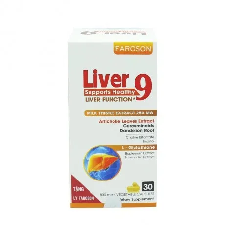 Thực phẩm bảo vệ sức khỏe Faroson Liver 9 (30 viên)