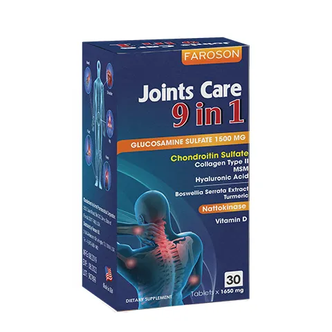 Thực phẩm bảo vệ sức khỏe Faroson Joints Care 9 in 1 (30 Viên)