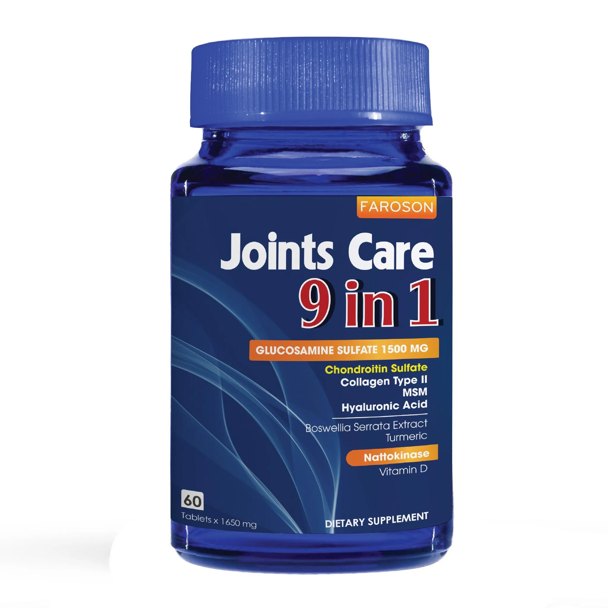 Thực phẩm bảo vệ sức khỏe Faroson Joints Care 9 in 1 (30 Viên) 2