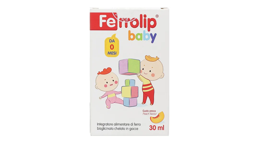 Thực phẩm bảo vệ sức khỏe Ferrolip Baby chai 30ml 3