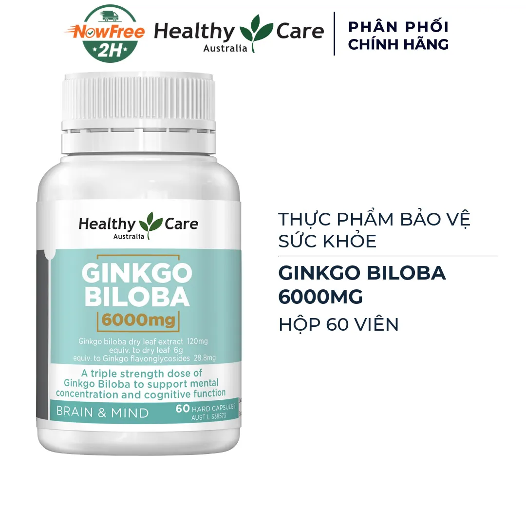 Thực Phẩm Bảo Vệ Sức Khỏe Ginkgo Biloba 6000mg 2