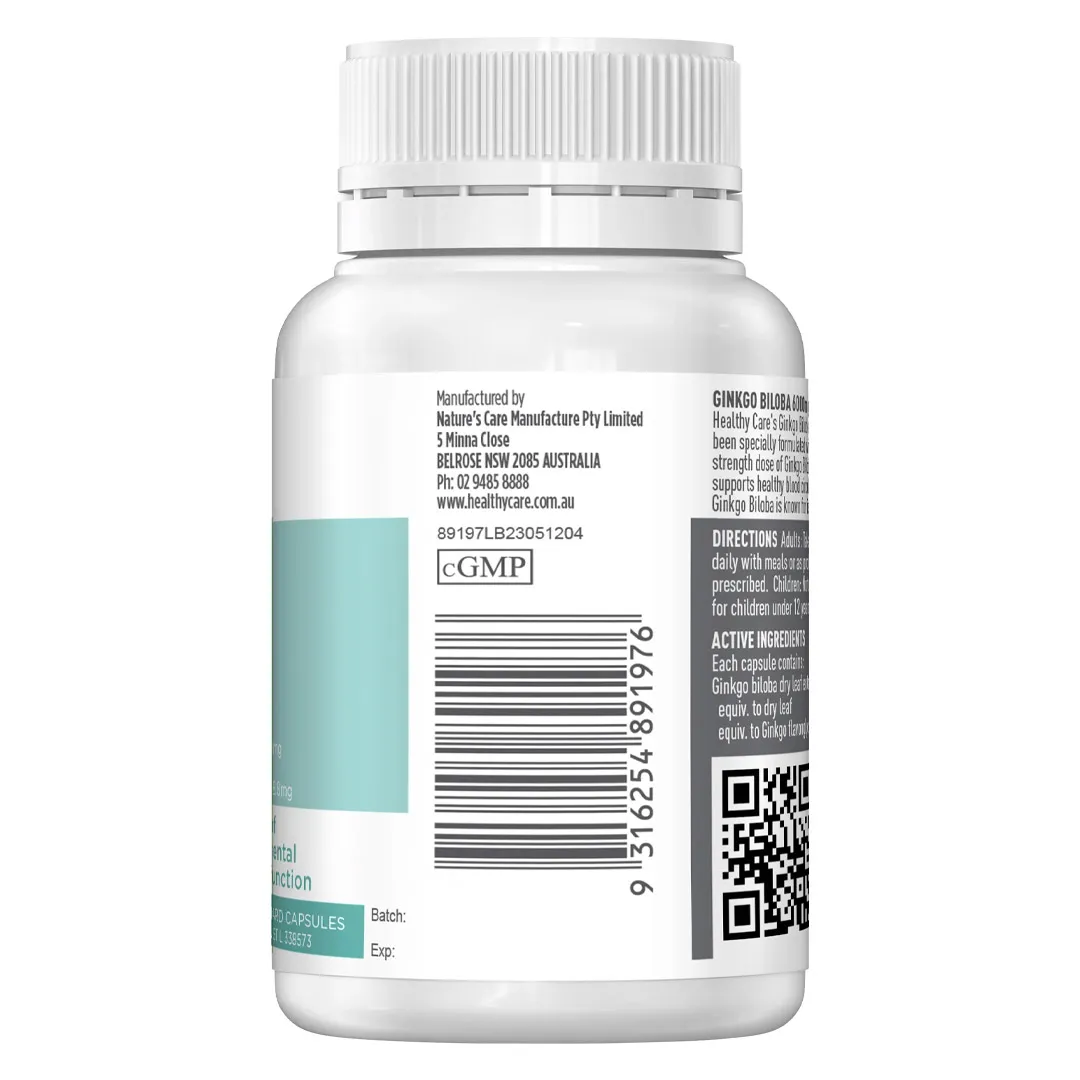 Thực Phẩm Bảo Vệ Sức Khỏe Ginkgo Biloba 6000mg 7