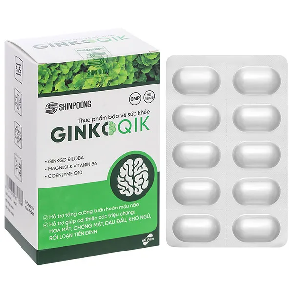 Thực phẩm bảo vệ sức khỏe GinkgoQik