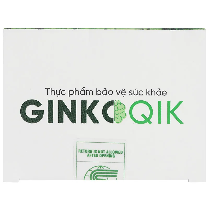 Thực phẩm bảo vệ sức khỏe GinkgoQik 6