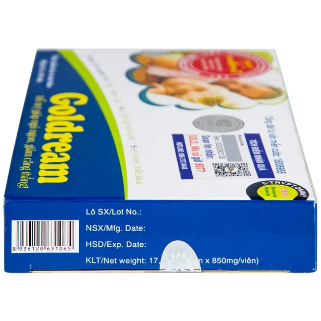 Thực phẩm bảo vệ sức khỏe Goldream (20 viên) 6