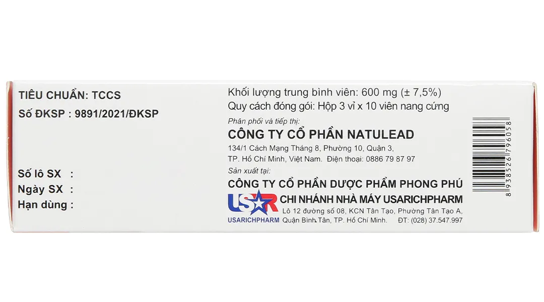 Thực phẩm bảo vệ sức khỏe Growskin hộp 30 viên 5