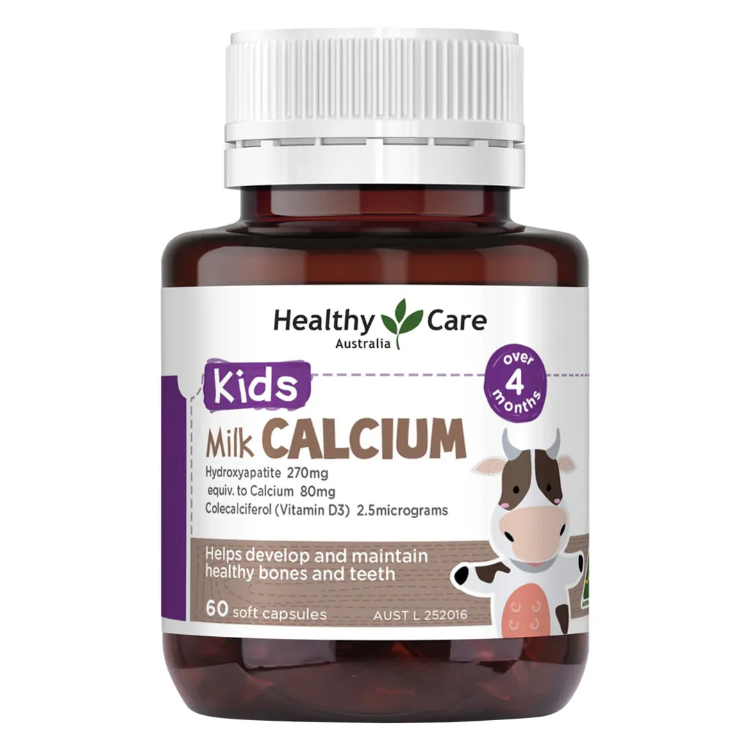 Thực Phẩm Bảo Vệ Sức Khỏe Healthy Care Kids Milk Calcium 8