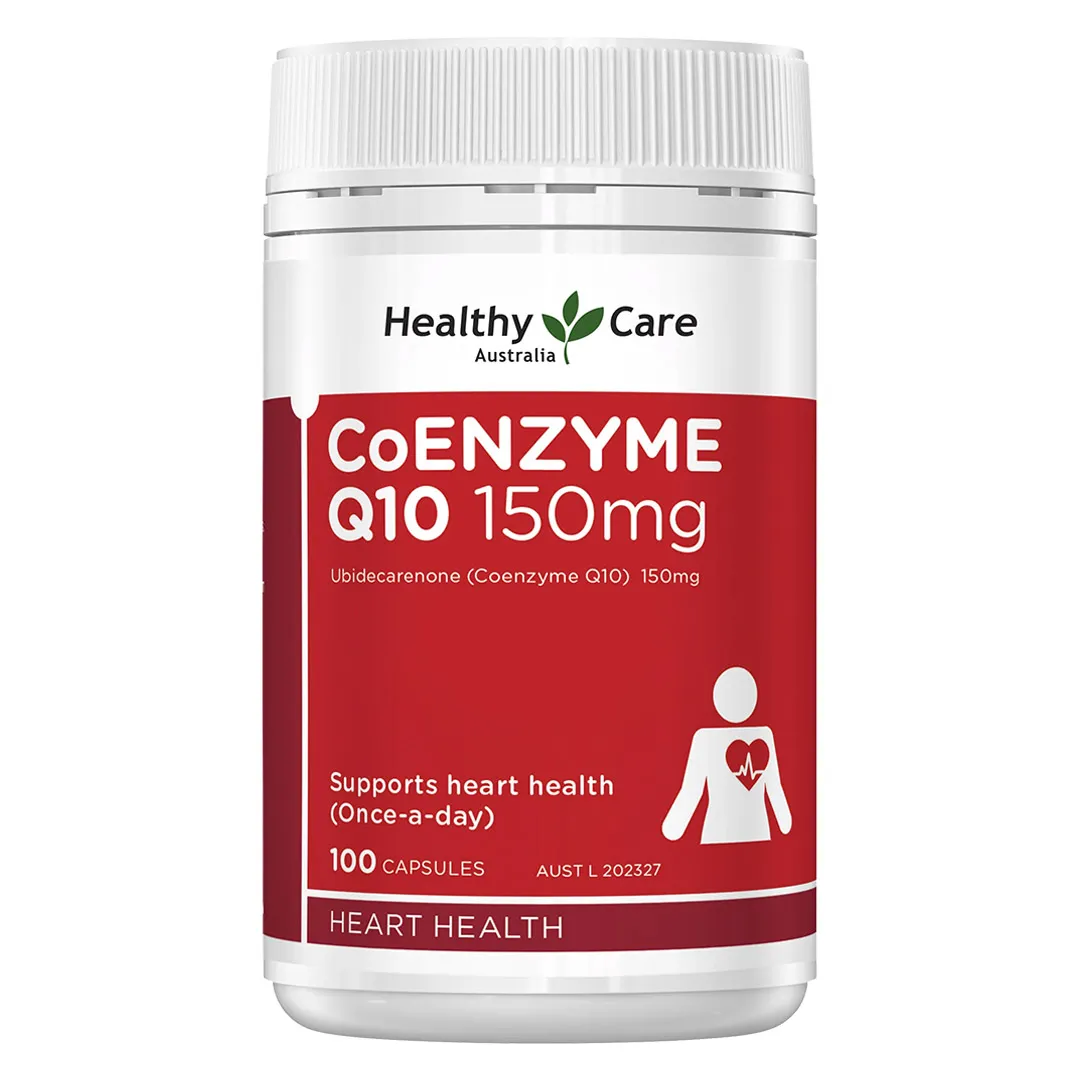 Thực Phẩm Bảo Vệ Sức Khỏe Healthy Care Coenzyme Q10 150mg Capsules 3
