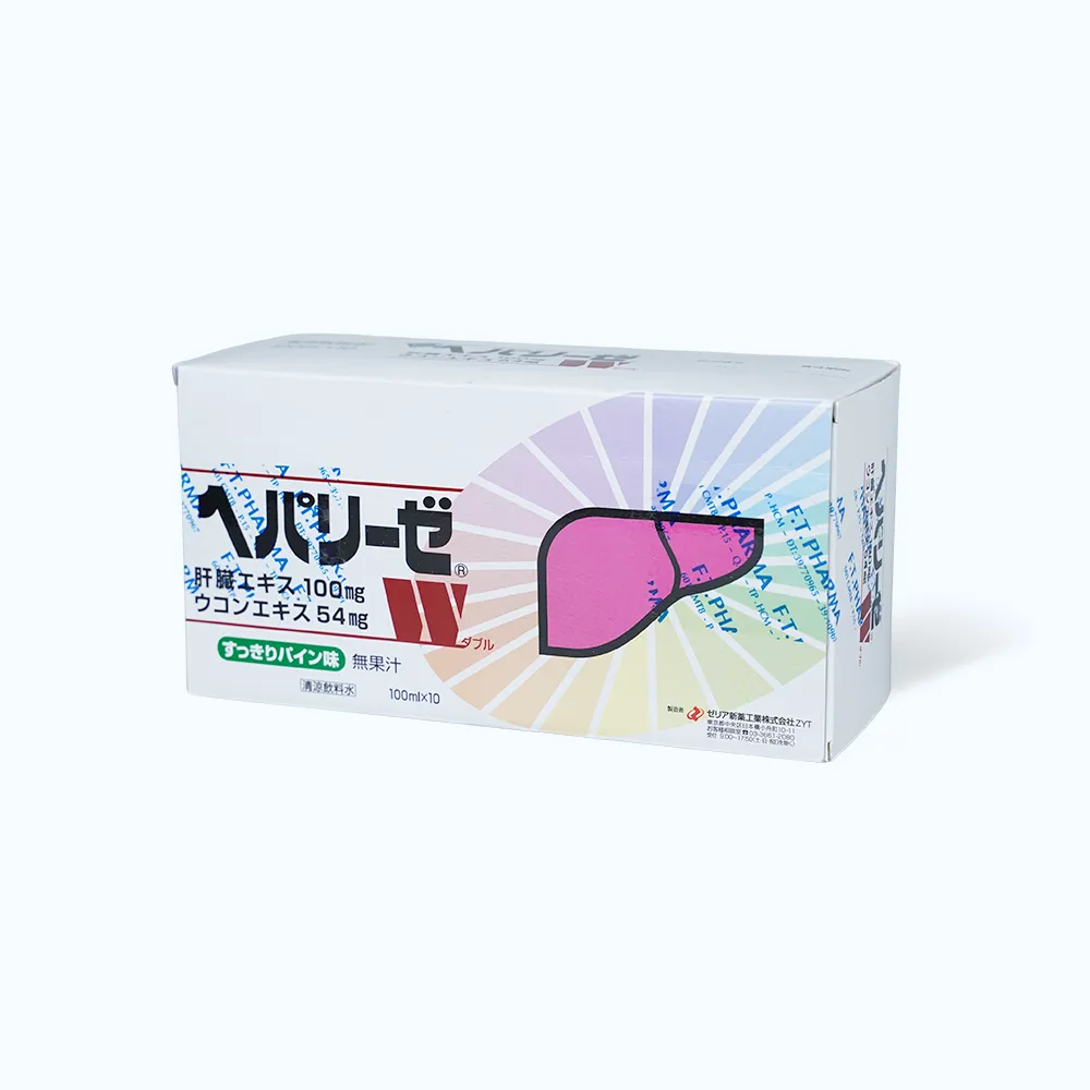 Thực phẩm bảo vệ sức khỏe Hepalyse W (Hộp 10 chai) hỗ trợ chức năng gan 3