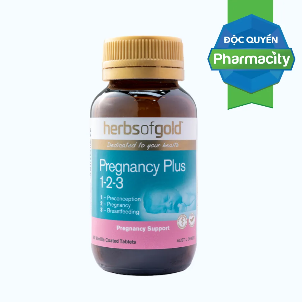 Thực phẩm bảo vệ sức khỏe Herbs of Gold Pregnancy Plus 1-2-3