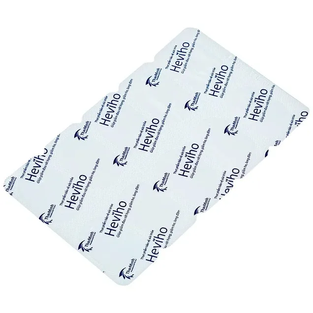 Viên uống Heviho (2 Vỉ x 10 Viên) hỗ trợ giảm ho và long đờm 5
