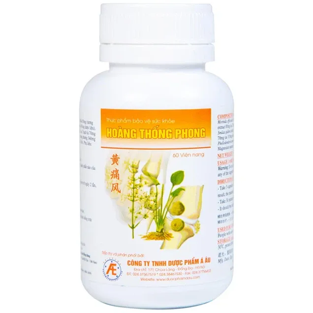 Thực phẩm bảo vệ sức khỏe Hoàng Thống Phong (60 viên) 2