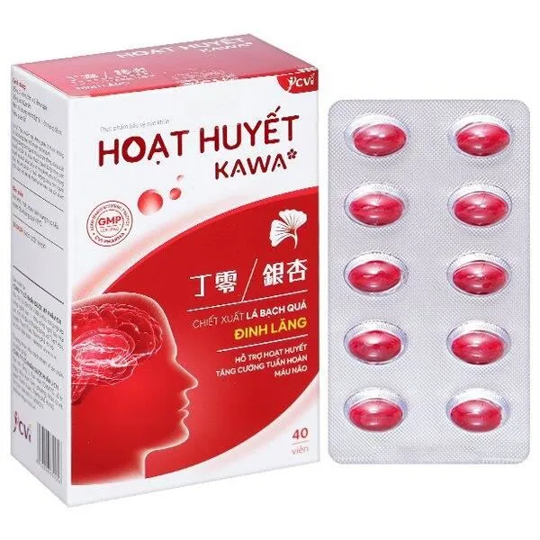 Thực phẩm bảo vệ sức khỏe Hoạt Huyết Kawa