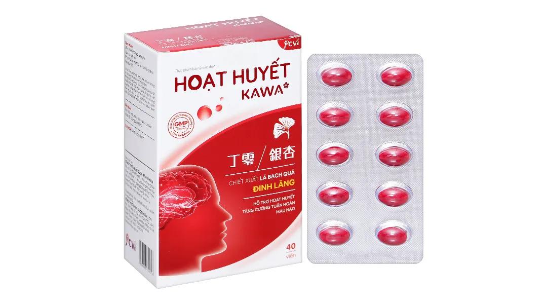 Thực phẩm bảo vệ sức khỏe Hoạt Huyết Kawa 2