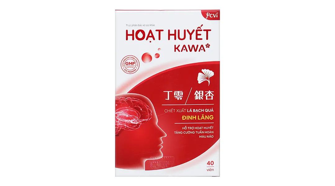 Thực phẩm bảo vệ sức khỏe Hoạt Huyết Kawa 3