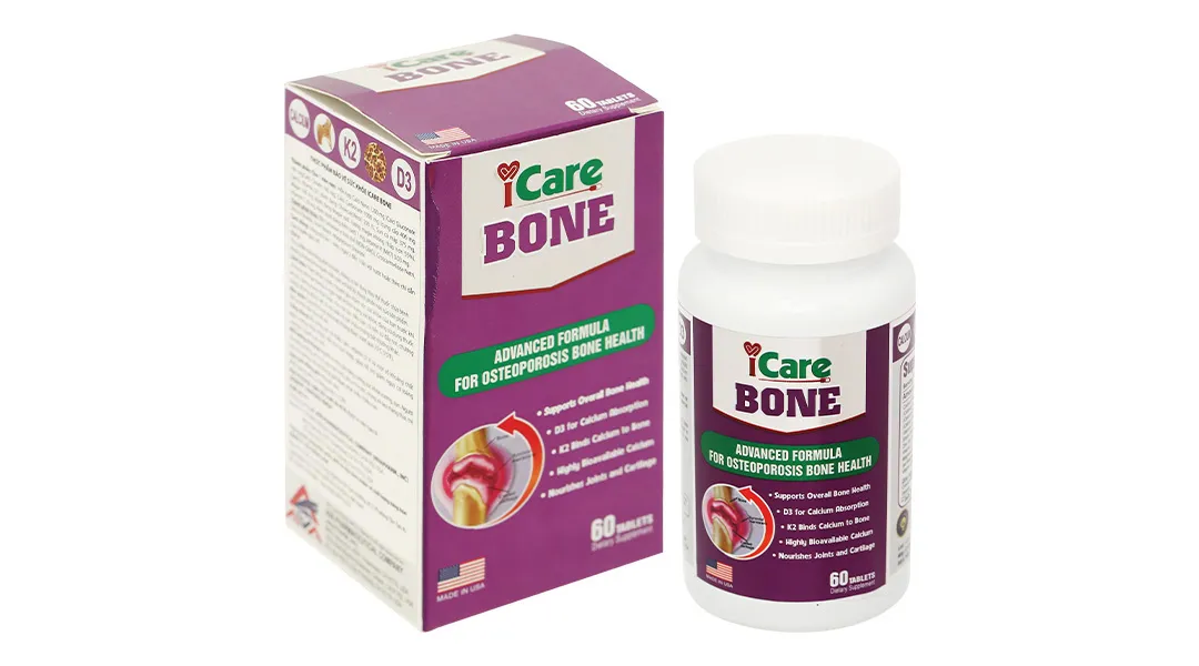Thực phẩm bảo vệ sức khỏe Icare Bone 3