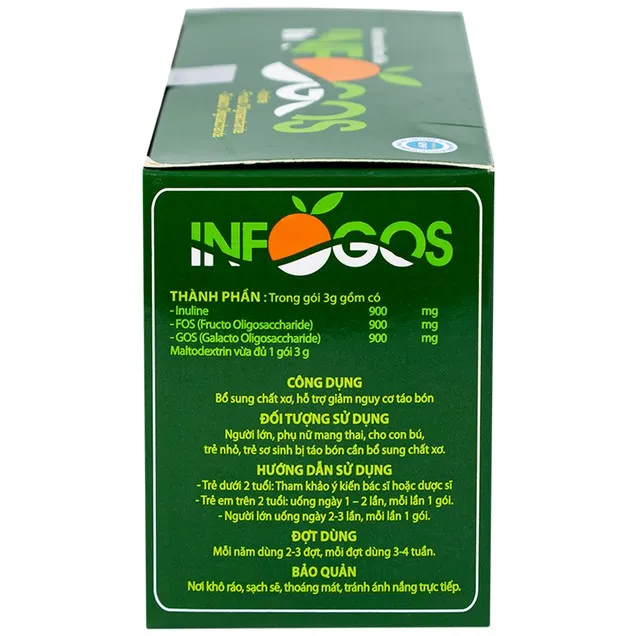 Thực phẩm bảo vệ sức khỏe Infogos (30 gói) 4