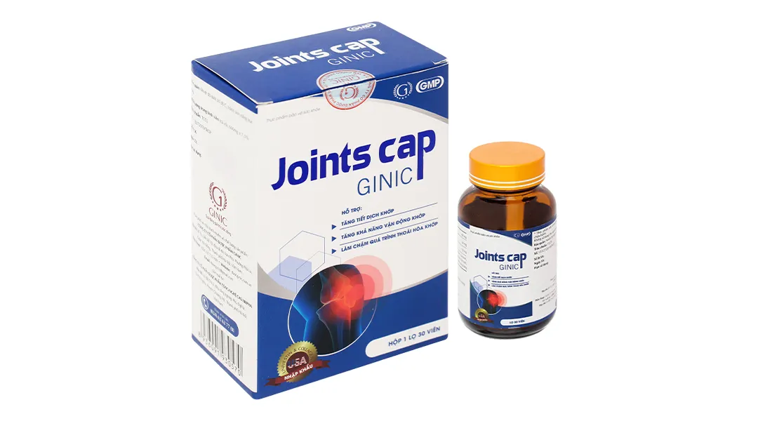 Thực phẩm bảo vệ sức khỏe Joints Cap Ginic 2
