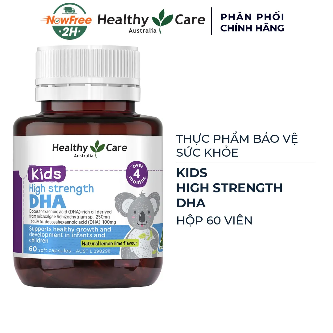 Thực Phẩm Bảo Vệ Sức Khỏe Kids High Strength DHA 2