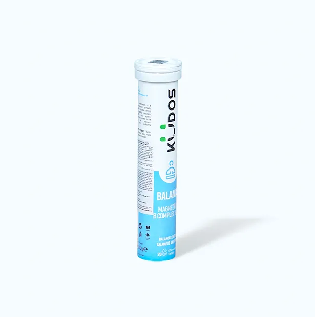 Thực phẩm bảo vệ sức khỏe Kudos Balance Magnesium, B Complex & D3 (tuýp 20 viên) 2