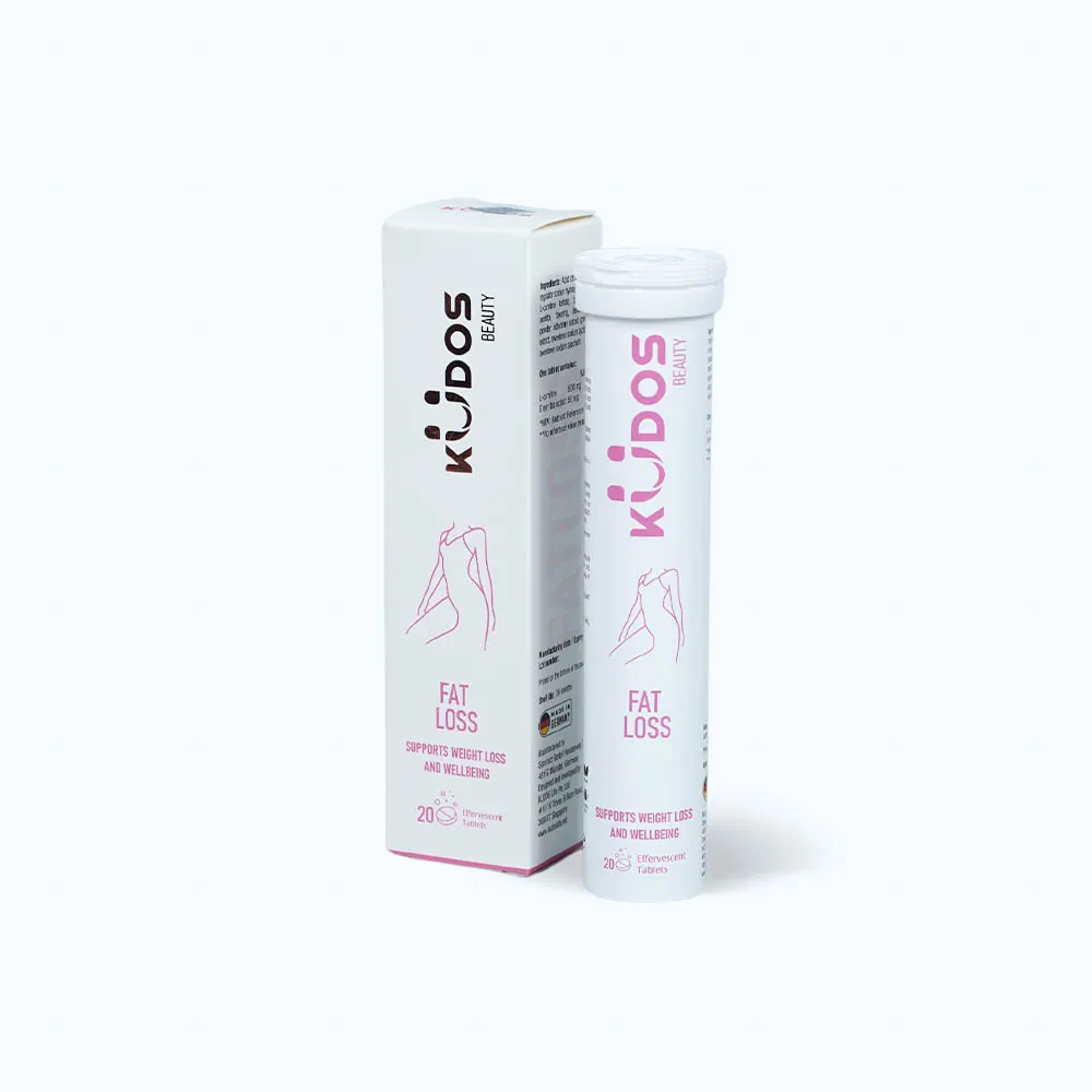 Thực phẩm bảo vệ sức khỏe Kudos Fat Loss (Tuýp 20 viên) hỗ trợ giảm cân 5
