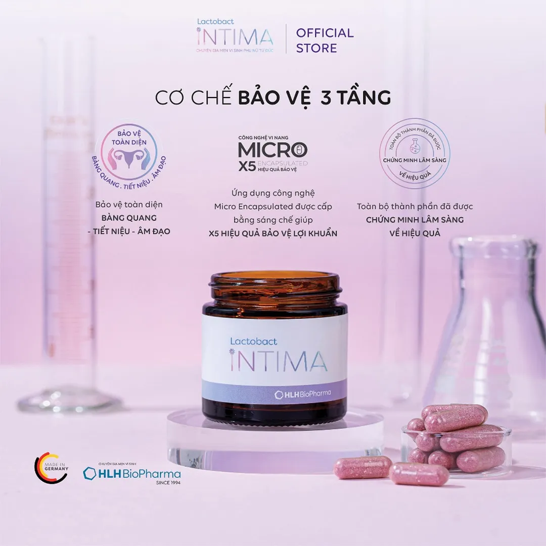 Thực Phẩm Bảo Vệ Sức Khỏe Lactobact Intima 2