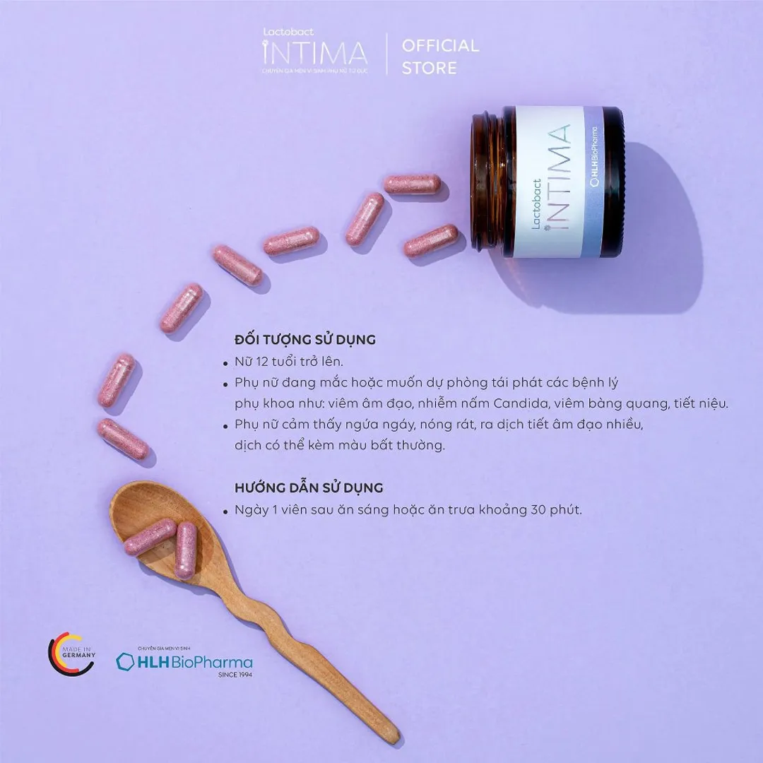 Thực Phẩm Bảo Vệ Sức Khỏe Lactobact Intima 5