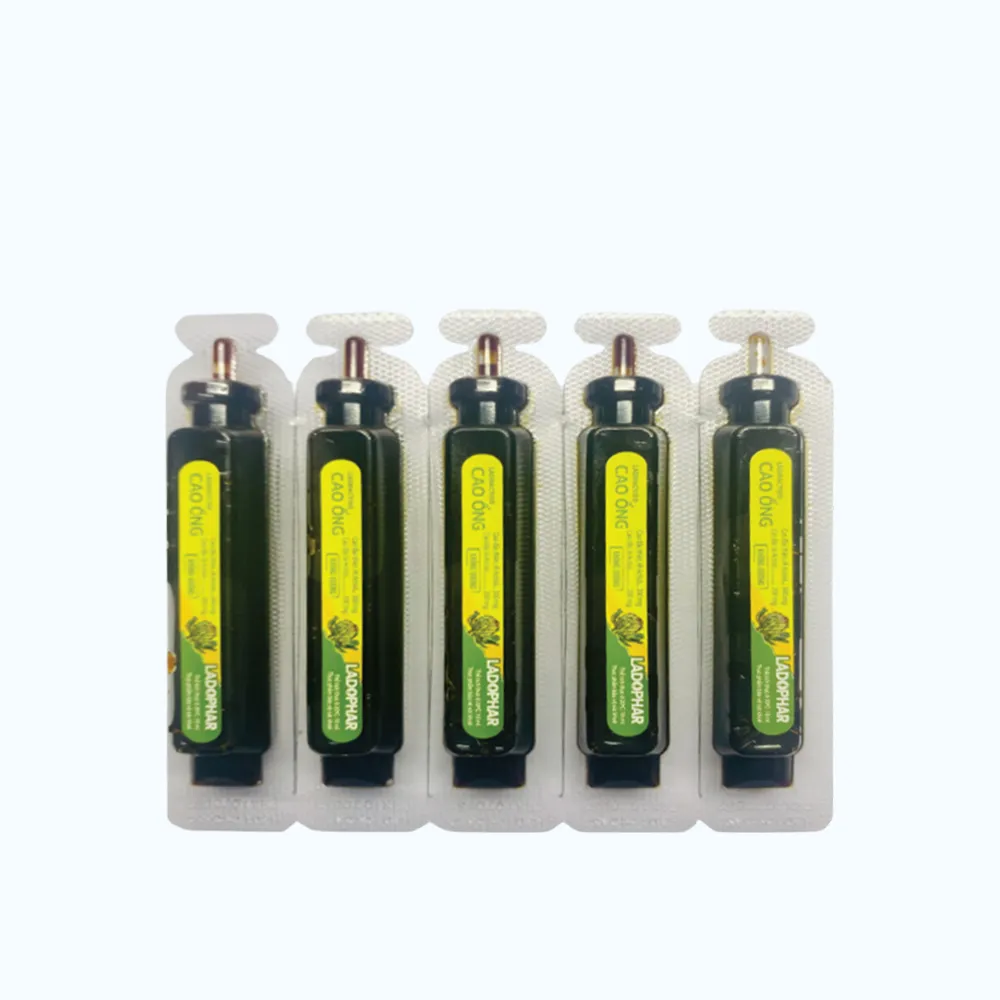 Thực phẩm bảo vệ sức khỏe LADOACTISO CAO ỐNG hỗ trợ tăng cường chức năng gan (Hộp 10 ốngx10ml) 2