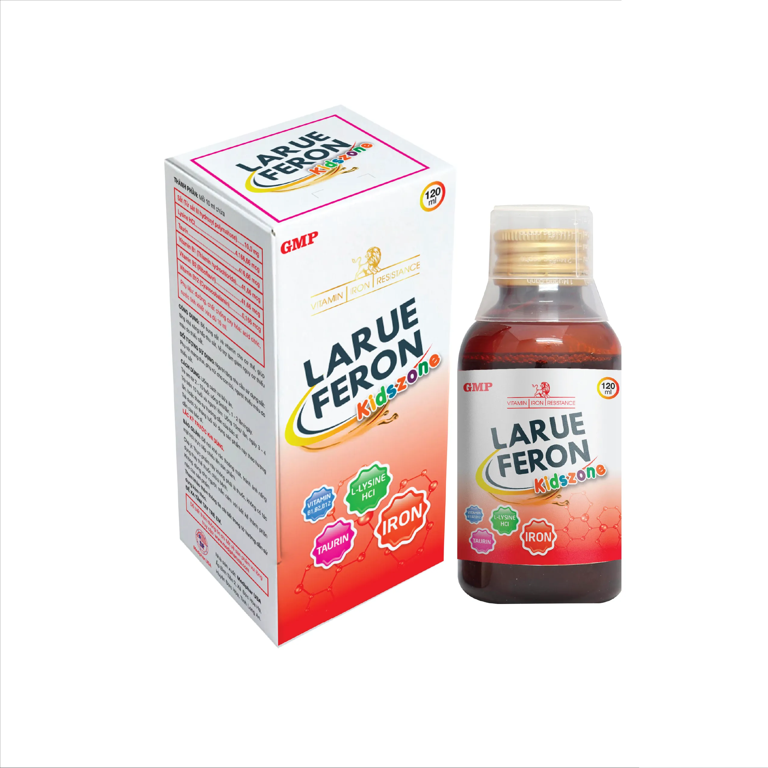 Thực phẩm bảo vệ sức khỏe Larue Feron ( hộp 120ml) 3