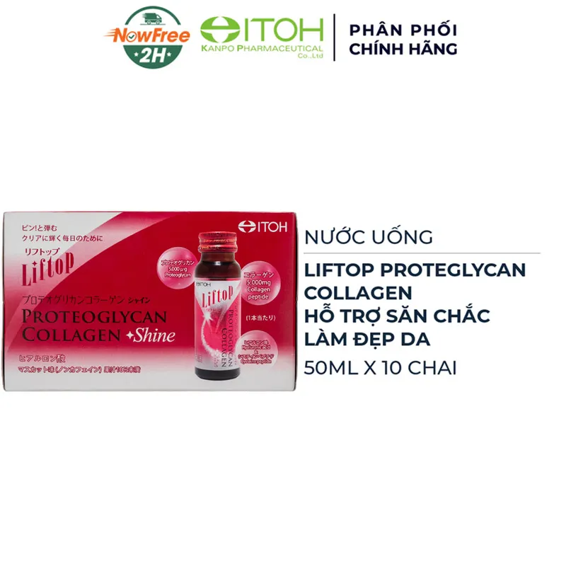 Thực Phẩm Bảo Vệ Sức Khỏe Liftop Proteoglycan Collagen Shine