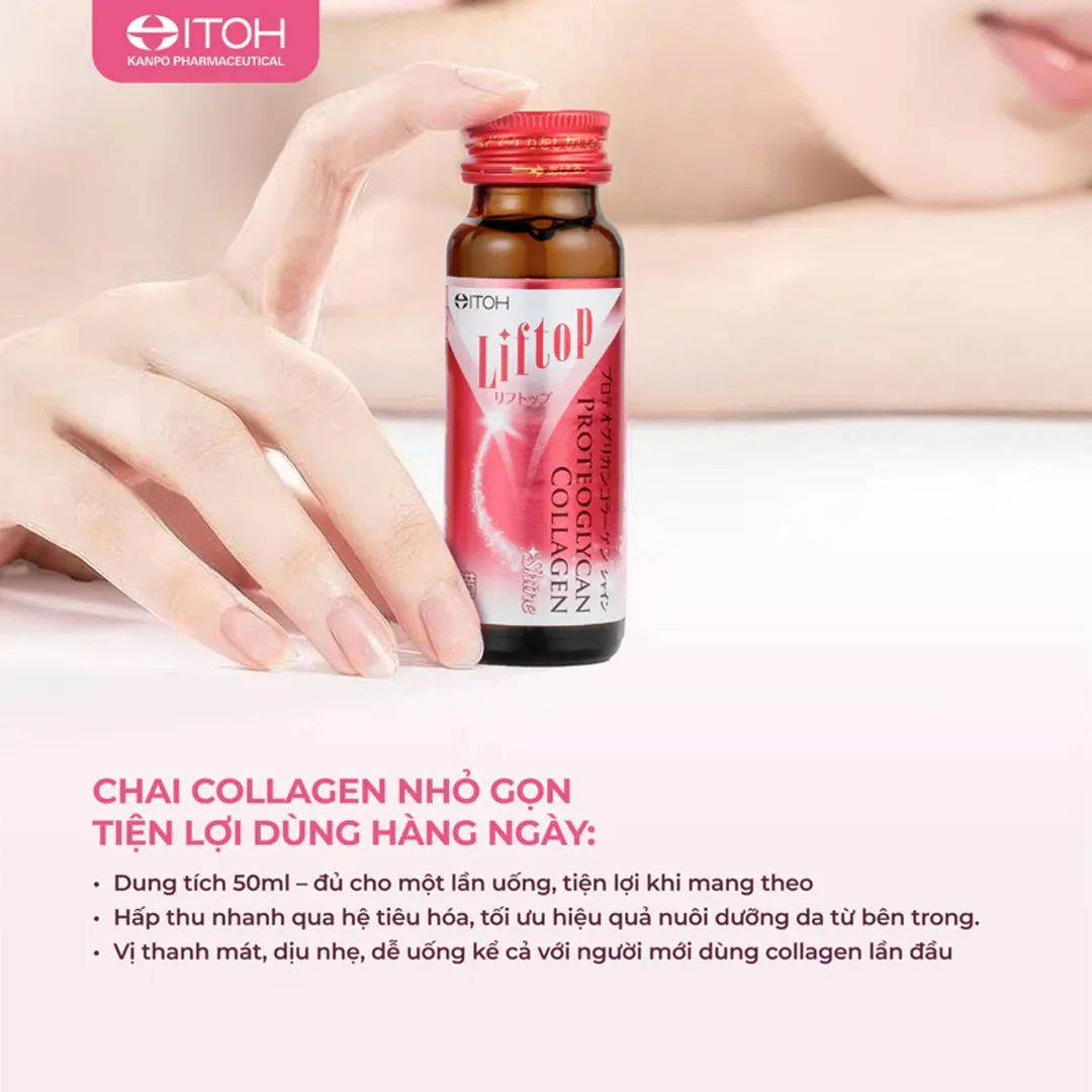 Thực Phẩm Bảo Vệ Sức Khỏe Liftop Proteoglycan Collagen Shine 4