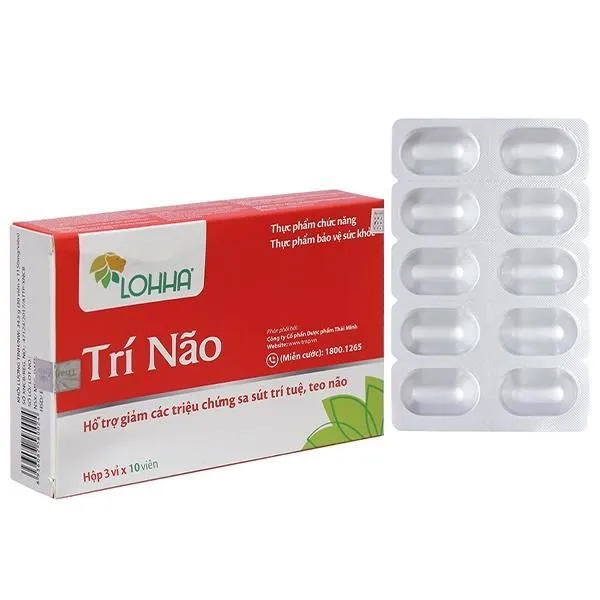Thực phẩm bảo vệ sức khỏe Lohha Trí Não