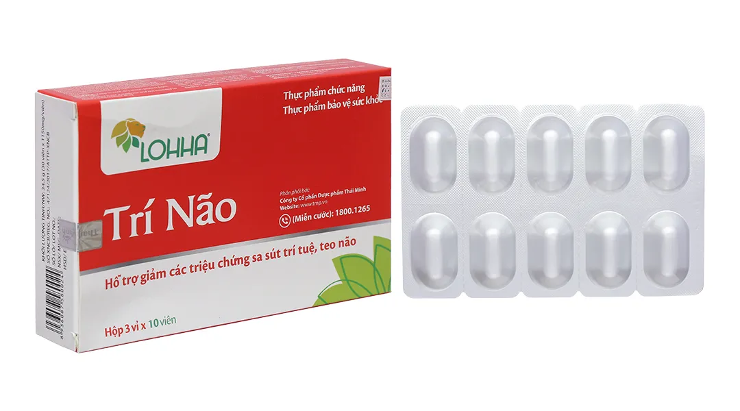 Thực phẩm bảo vệ sức khỏe Lohha Trí Não 2