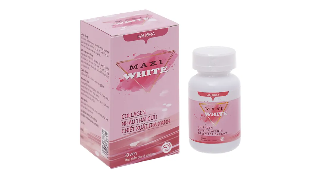 Thực phẩm bảo vệ sức khỏe Maxi White 2