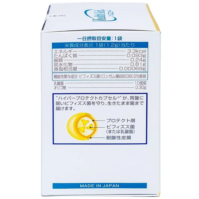 Thực phẩm bảo vệ sức khỏe men vi sinh Bifina R (60 gói x 1,2g) 2