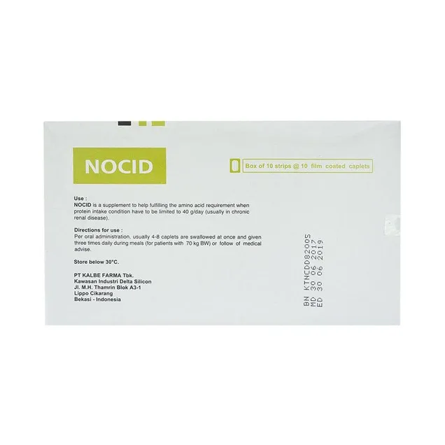 Thực phẩm bảo vệ sức khỏe NOCID (100 viên) 2