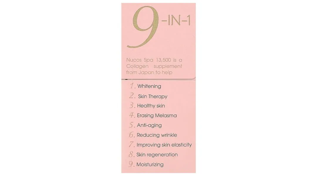 Thực phẩm bảo vệ sức khỏe Nucos Spa 13.500 9